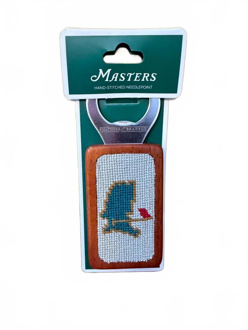 Exclusive 2026 Masters Berckmans Place Hand-Stitched Needlepoint Bottle Opener
